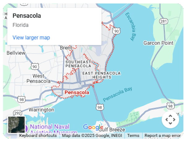 Service Area Map Image